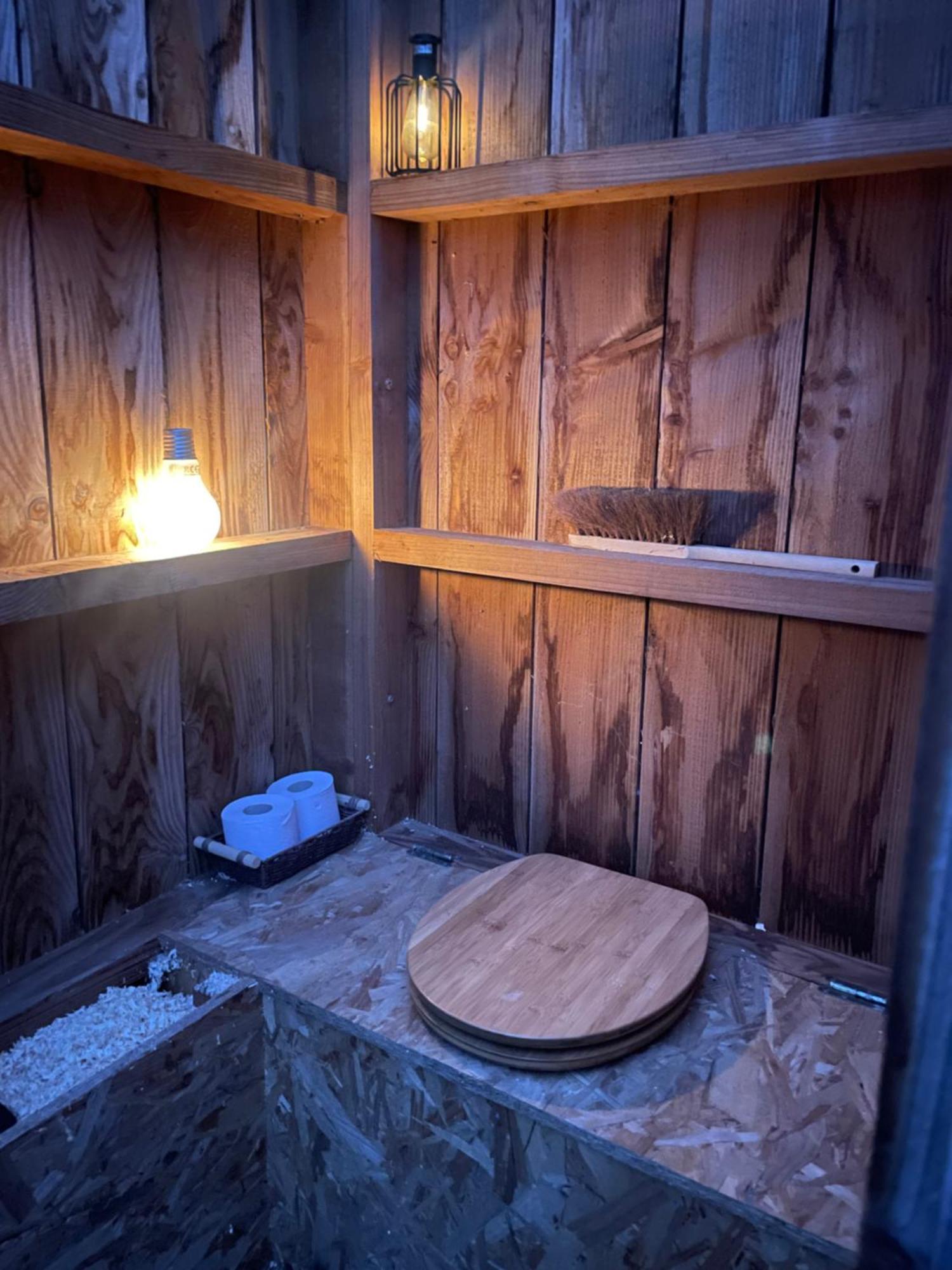 Terra-Tipike, Tipi A La Ferme Entre Terre Et Mer Trebry ภายนอก รูปภาพ